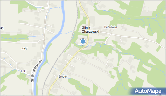 Glinik Charzewski, Glinik Charzewski, mapa Glinik Charzewski