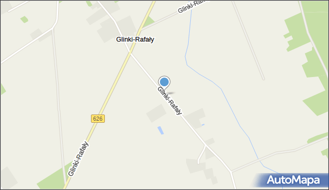 Glinki-Rafały, Glinki-Rafały, mapa Glinki-Rafały