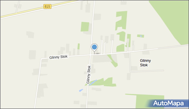 Glinny Stok, Glinny Stok, mapa Glinny Stok