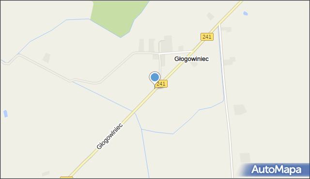 Głogowiniec, Głogowiniec, mapa Głogowiniec