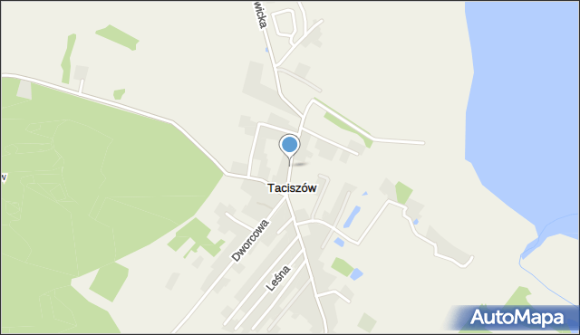 Taciszów, Gliwicka, mapa Taciszów