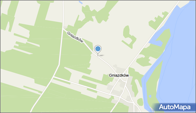 Gniazdków, Gniazdków, mapa Gniazdków