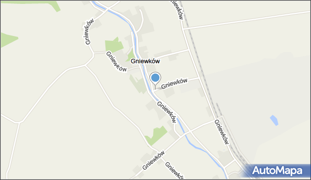 Gniewków, Gniewków, mapa Gniewków