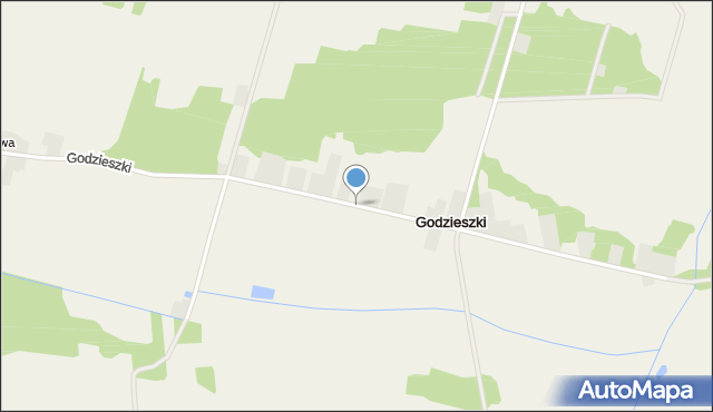 Godzieszki, Godzieszki, mapa Godzieszki