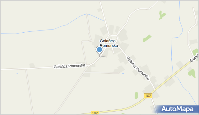 Gołańcz Pomorska, Gołańcz Pomorska, mapa Gołańcz Pomorska