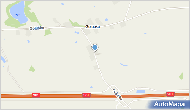 Golubka, Golubka, mapa Golubka