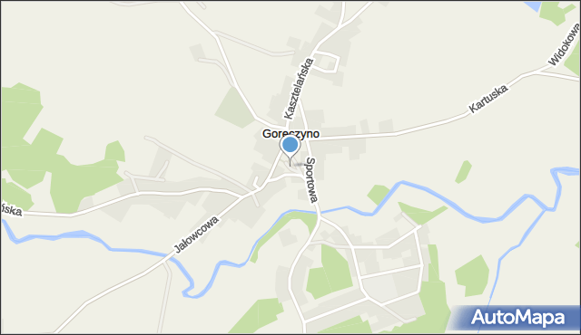 Goręczyno, Goręczyno, mapa Goręczyno