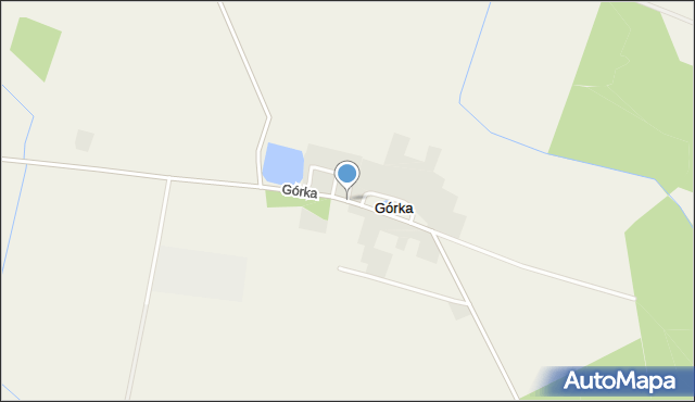 Górka gmina Kobylin, Górka, mapa Górka gmina Kobylin