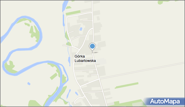 Górka Lubartowska, Górka Lubartowska, mapa Górka Lubartowska