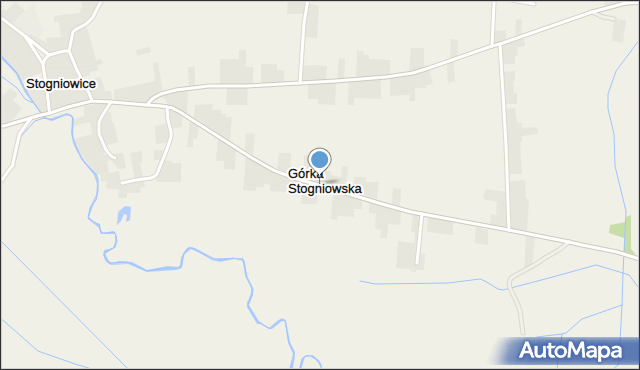Górka Stogniowska, Górka Stogniowska, mapa Górka Stogniowska