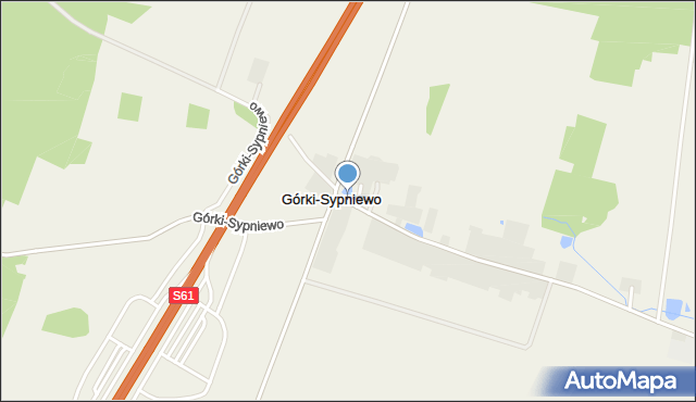 Górki-Sypniewo, Górki-Sypniewo, mapa Górki-Sypniewo