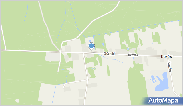 Górniki gmina Radoszyce, Górniki, mapa Górniki gmina Radoszyce