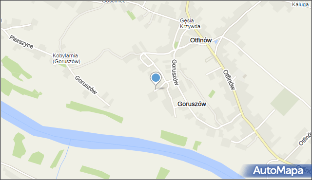 Goruszów, Goruszów, mapa Goruszów