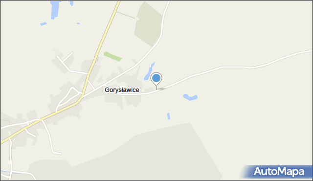 Gorysławice, Gorysławice, mapa Gorysławice