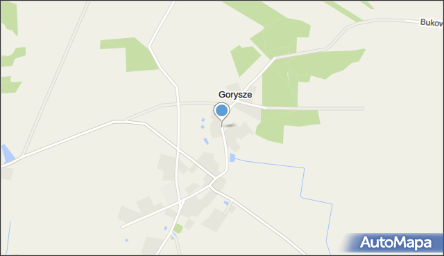 Gorysze, Gorysze, mapa Gorysze