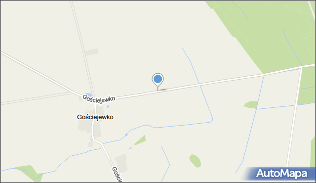 Gościejewko, Gościejewko, mapa Gościejewko