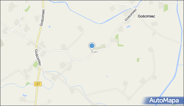 Gościmiec, Gościmiec, mapa Gościmiec