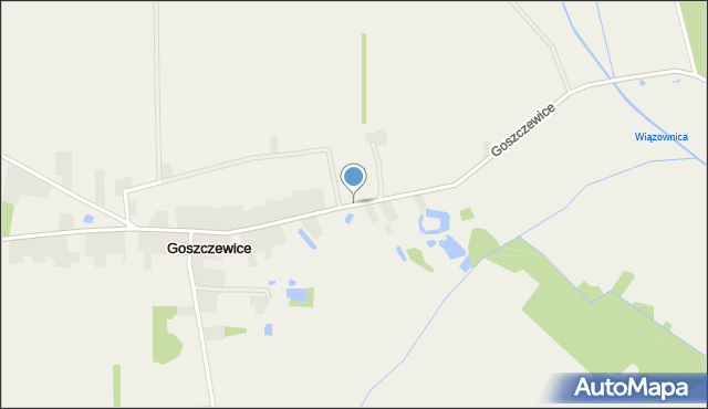 Goszczewice, Goszczewice, mapa Goszczewice