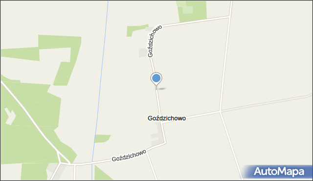 Goździchowo, Goździchowo, mapa Goździchowo