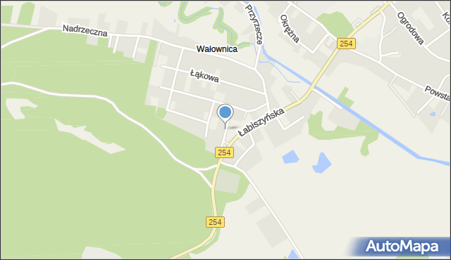 Olimpin, Górzysta, mapa Olimpin