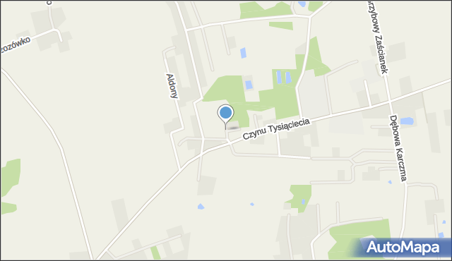 Bojano, Graniczna, mapa Bojano