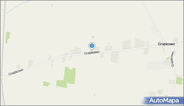 Grabkowo, Grabkowo, mapa Grabkowo