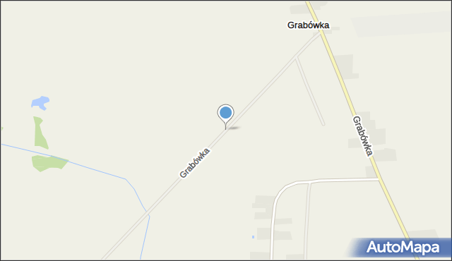 Grabówka gmina Podedwórze, Grabówka, mapa Grabówka gmina Podedwórze