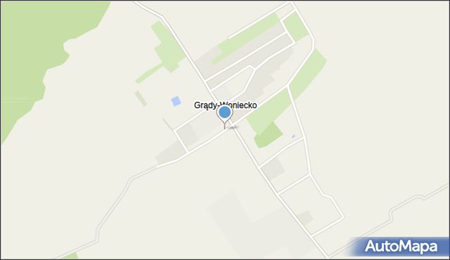 Grądy-Woniecko, Grądy-Woniecko, mapa Grądy-Woniecko