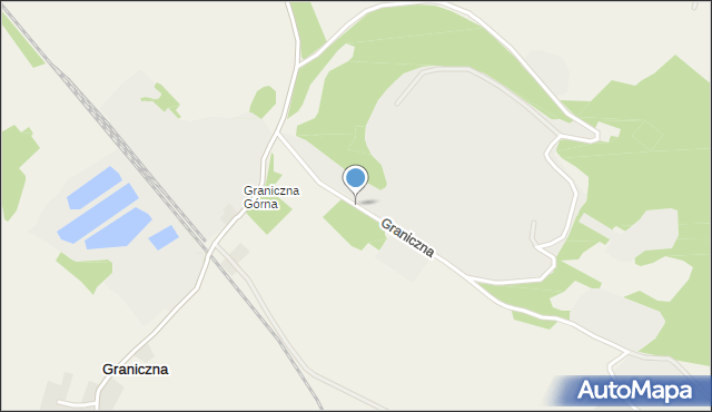 Graniczna gmina Strzegom, Graniczna, mapa Graniczna gmina Strzegom