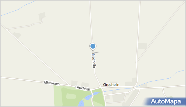 Grocholin, Grocholin, mapa Grocholin
