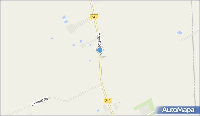 Grochowiec, Grochowiec, mapa Grochowiec