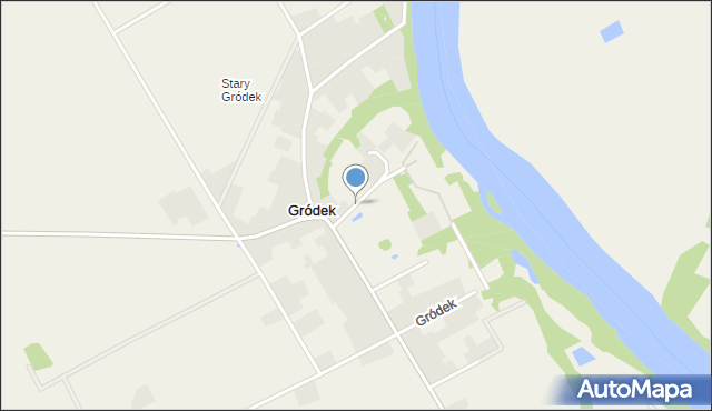 Gródek gmina Jabłonna Lacka, Gródek, mapa Gródek gmina Jabłonna Lacka