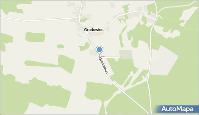 Grodowiec, Grodowiec, mapa Grodowiec