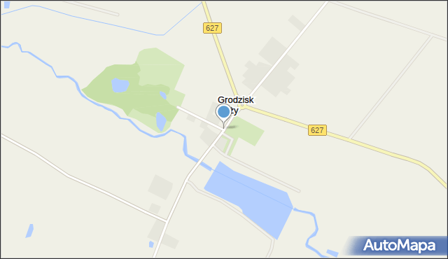 Grodzisk Duży, Grodzisk Duży, mapa Grodzisk Duży