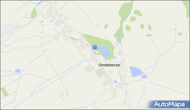 Grodziszcze gmina Stoszowice, Grodziszcze, mapa Grodziszcze gmina Stoszowice