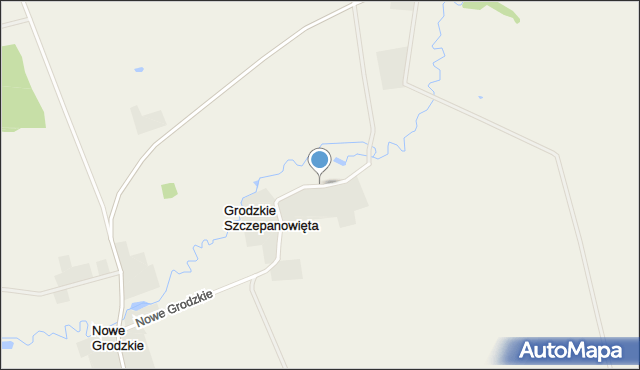 Grodzkie Szczepanowięta, Grodzkie Szczepanowięta, mapa Grodzkie Szczepanowięta