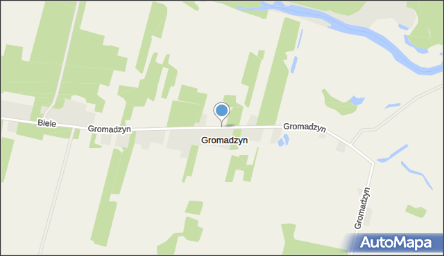 Gromadzyn, Gromadzyn, mapa Gromadzyn