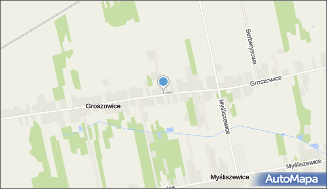 Groszowice, Groszowice, mapa Groszowice