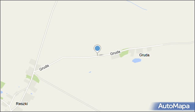 Gruda, Gruda, mapa Gruda