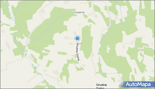Grudna Dolna, Grudna Dolna, mapa Grudna Dolna