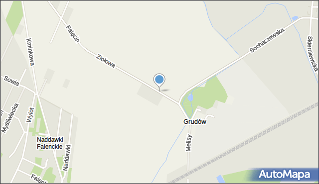 Grudów, Grudów, mapa Grudów