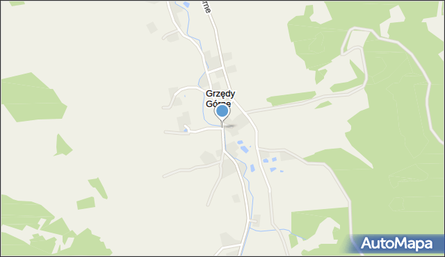 Grzędy Górne, Grzędy Górne, mapa Grzędy Górne