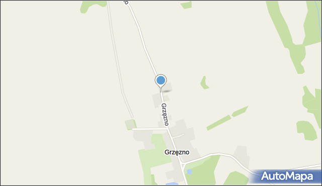 Grzęzno, Grzęzno, mapa Grzęzno