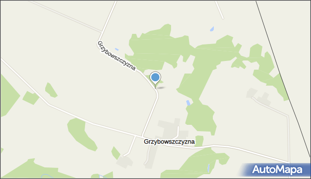 Grzybowszczyzna, Grzybowszczyzna, mapa Grzybowszczyzna