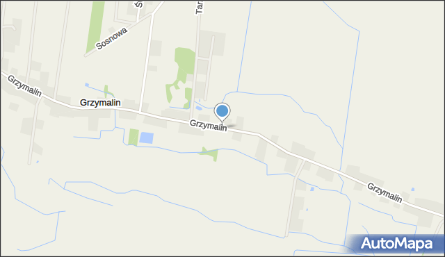 Grzymalin, Grzymalin, mapa Grzymalin