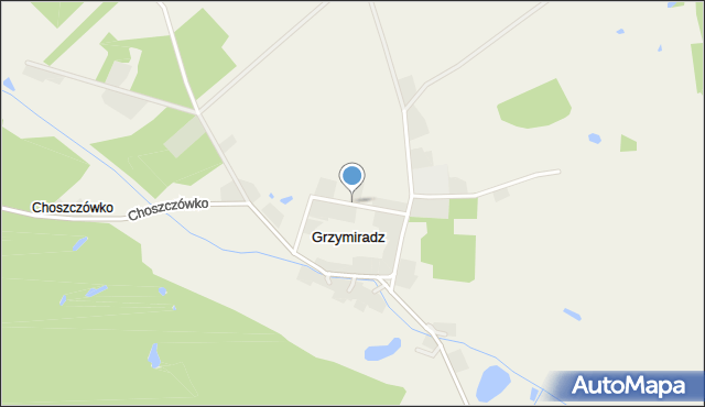 Grzymiradz, Grzymiradz, mapa Grzymiradz