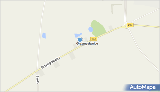 Grzymysławice, Grzymysławice, mapa Grzymysławice