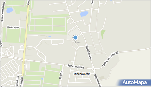 Inowrocław, Graczykowskiego Tomasza, mapa Inowrocławia