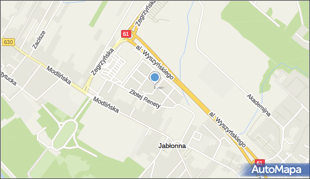 Jabłonna powiat legionowski, Grabsztyny, mapa Jabłonna powiat legionowski