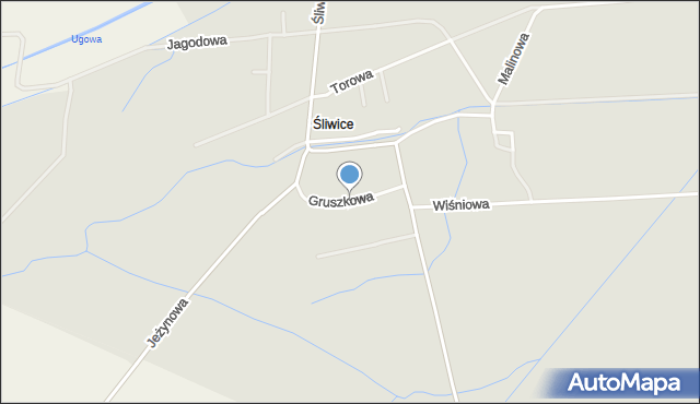 Otmuchów, Gruszkowa, mapa Otmuchów